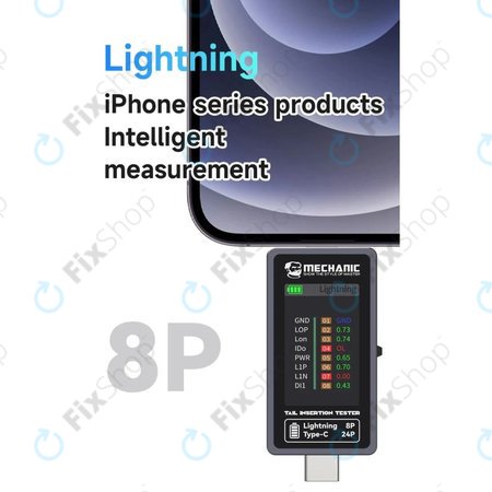 Mechanic T-824 - Tester za priključek za polnjenje