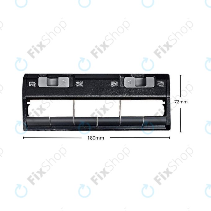 Ecovacs Deebot N-series, T-series, X1-series, Ozmo-series - Pokrov Glavne Krtače (Črna)