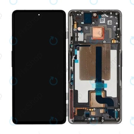 Xiaomi Poco F4 GT 21121210G - LCD zaslon + steklo na dotik + okvir (Cyber Yellow) - 56000A0L1000 Genuine Service Pack