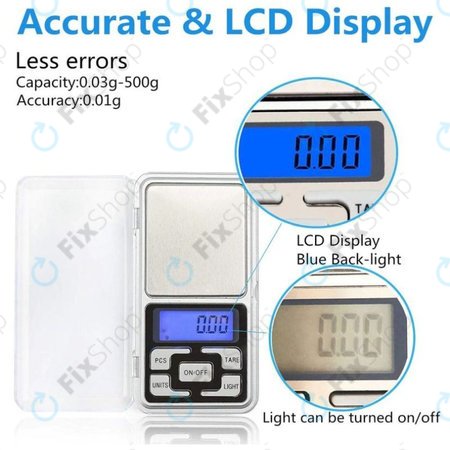 TFY MH-500 - Mini tehtnica 500 g/0,01 g