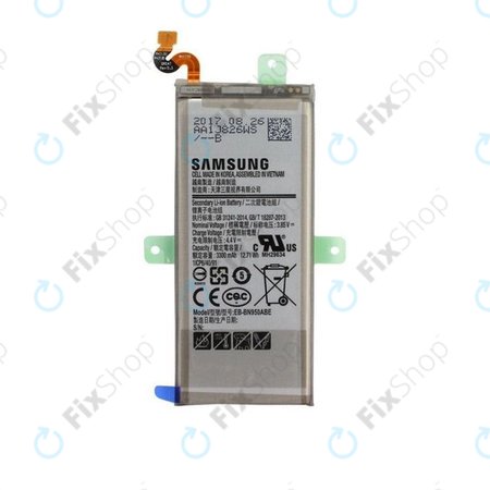 Samsung Galaxy Note 8 N950FD - Baterija EB-BN950ABE, EB-BN950ABA 3300mAh - GH82-15090A Genuine Service Pack