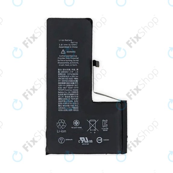 Baterija za iPhone XS, 2658mAh, Service Pack