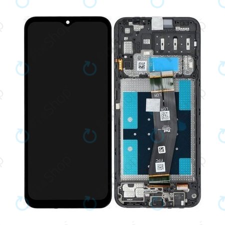 Samsung Galaxy A14 A145R - LCD zaslon + steklo na dotik + okvir - GH81-23541A, GH81-23540A Genuine Service Pack