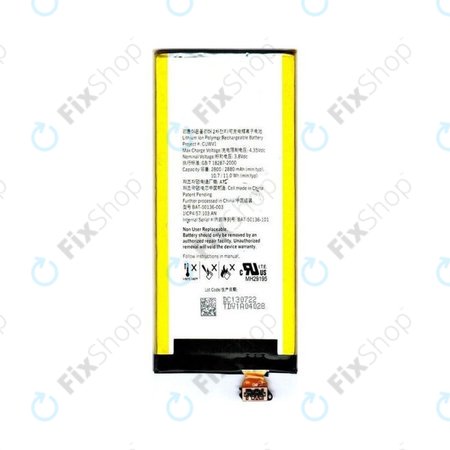 Blackberry Z30, Leap - Baterija BAT-50136-101 2880mAh