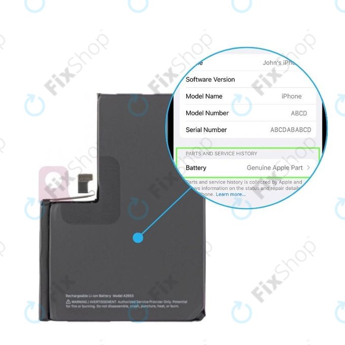 Baterije za iPhone 13 Pro Max | 661-22294 | 4352mAh | Genuine Apple