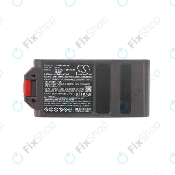 Dyson V12 - Baterija 965470-01 Li-Ion 25.2V 2500mAh HQ