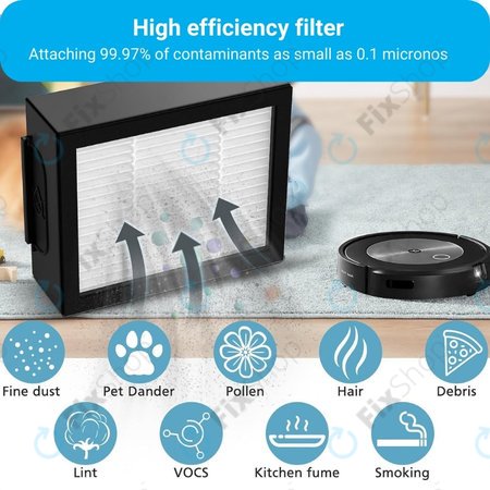 iRobot Roomba e-series, i-series, j-series - HEPA filter (3 kosi)