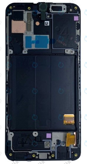 Samsung Galaxy A40 A405F - LCD zaslon + steklo na dotik + okvir (Black) - GH82-19672A, GH82-19674A Genuine Service Pack