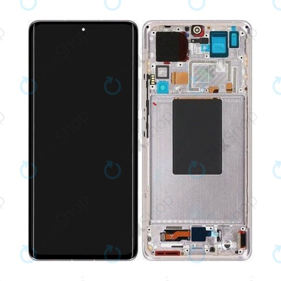 Xiaomi 12 Pro 2201122C 2201122G - LCD zaslon + steklo na dotik + okvir (Purple) - 56000500L200 Genuine Service Pack