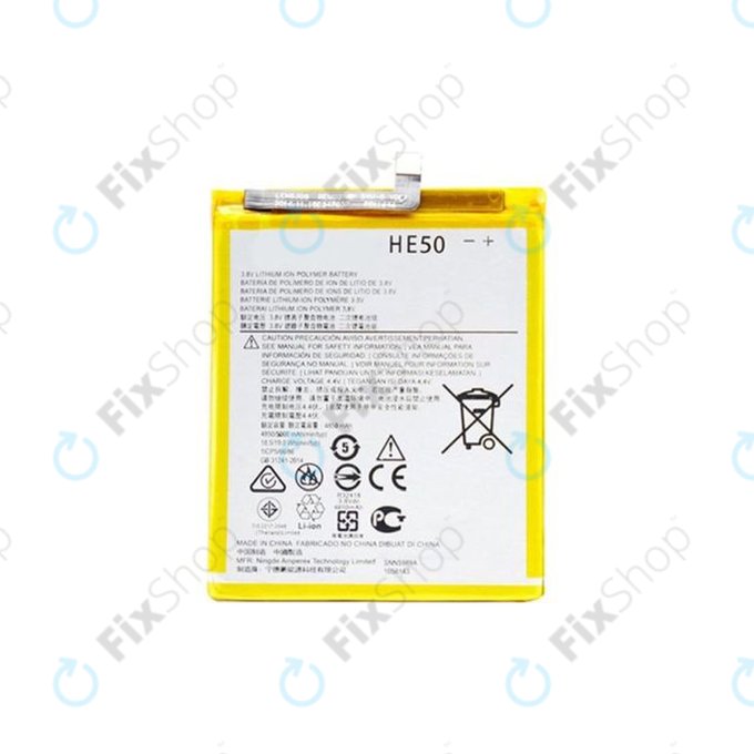 Motorola Moto E4 Plus XT1771, E5 Plus XT1924 - Baterija HE50 5000mAh - SNN5989A Genuine Service Pack