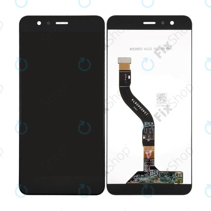 Huawei P10 lite - LCD zaslon + steklo na dotik (Graphite Black) TFT