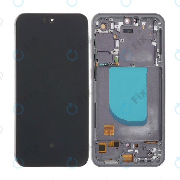 Samsung Galaxy S23 FE S711B - LCD zaslon + steklo na dotik + okvir (Graphite) OLED