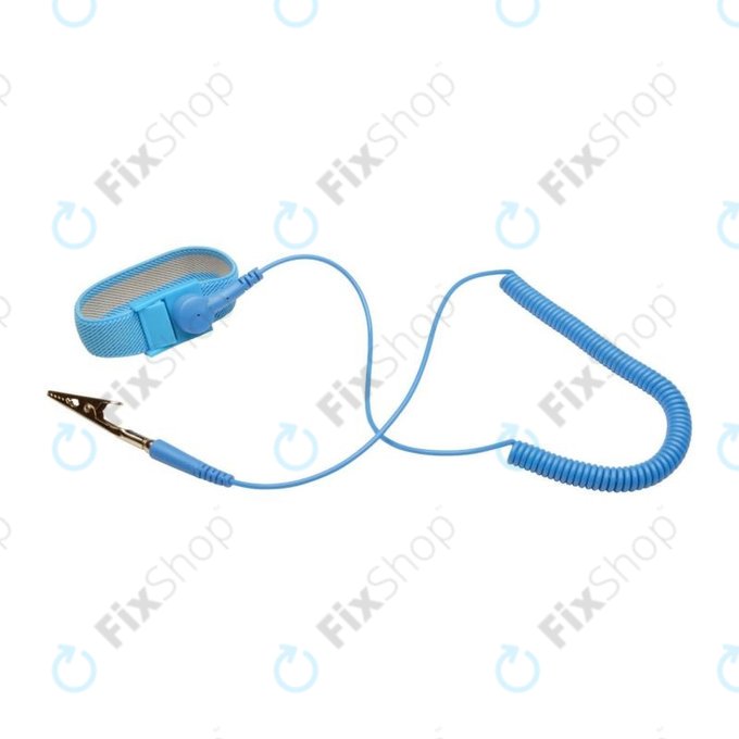 ESD antistatična zapestnica s kablom - 100 cm