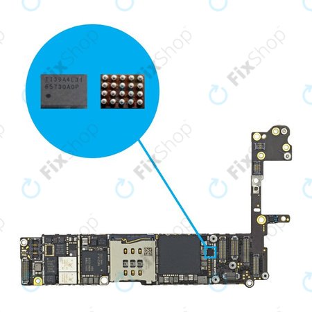 Apple iPhone 5S, 6, 6 Plus, 6S, 6S Plus, 7, 7 Plus, 8, 8 Plus - Zaslon IC 65730A0P