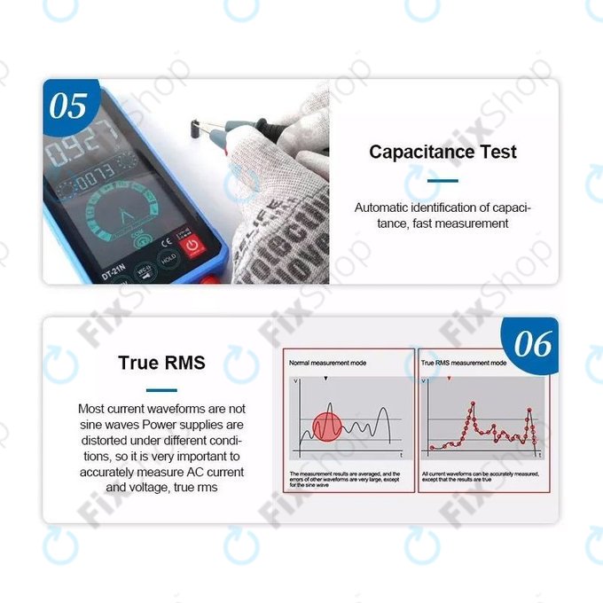 Sunshine DT-21N - Multimeter na dotik