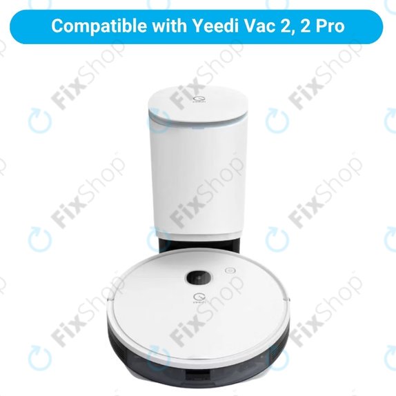 Komplet nadomestnih delov za Yeedi Vac 2 Pro (2x Glavna krtača, 4x Filter, 4x Stranska krtača, 4x Krpa za brisanje, 4x Vrečka za prah)
