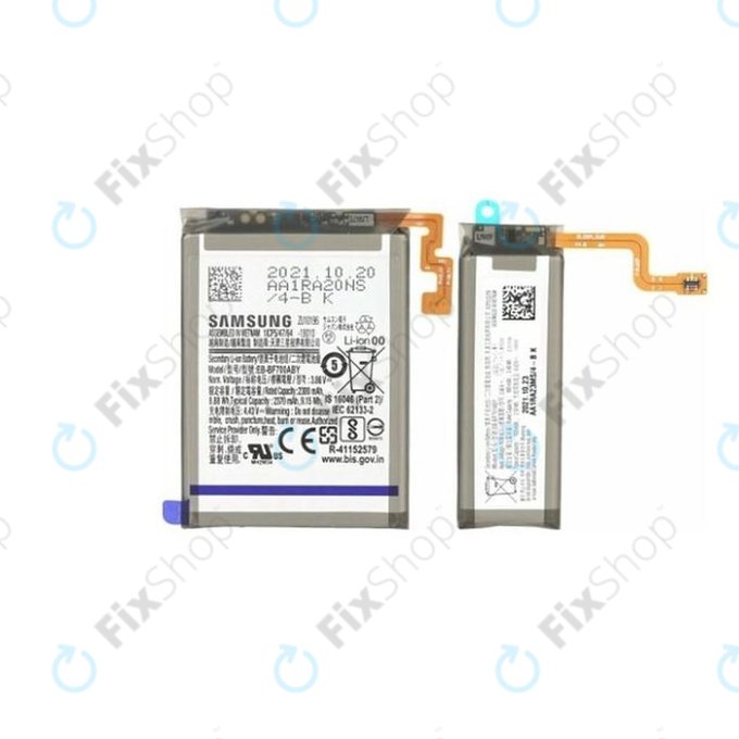 Samsung Galaxy Z Flip F700N - Baterija EB-BF700ABY, EB-BF701ABY 3300mAh (2 kosa) - GH82-23868A Genuine Service Pack