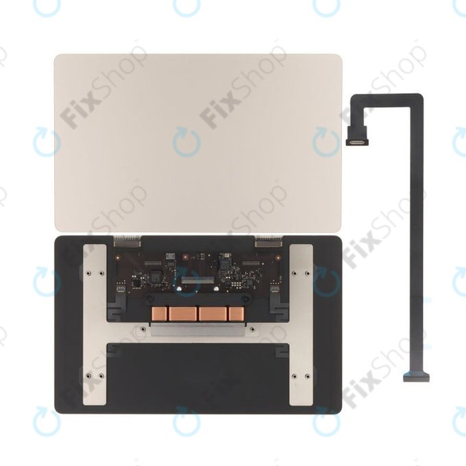 Komplet trackpad za MacBook Air 15", A3241 (2025), Starlight, 661-50139, Genuine Apple