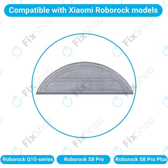 Krpa za brisanje, 2 kos za Xiaomi Roborock Q10-series, S8 Pro, S8 Pro Plus