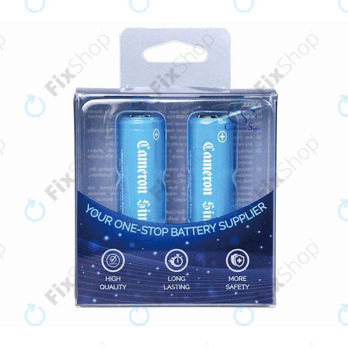 Baterija 14430 z montažnimi ploščicami, 650mAh, Li-Ion, 3.7V, HQ