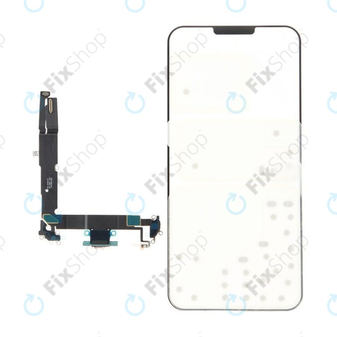 Priključek za polnjenje + Flex kabel za iPhone 16 Plus | Green | 923-11096 | Genuine Apple