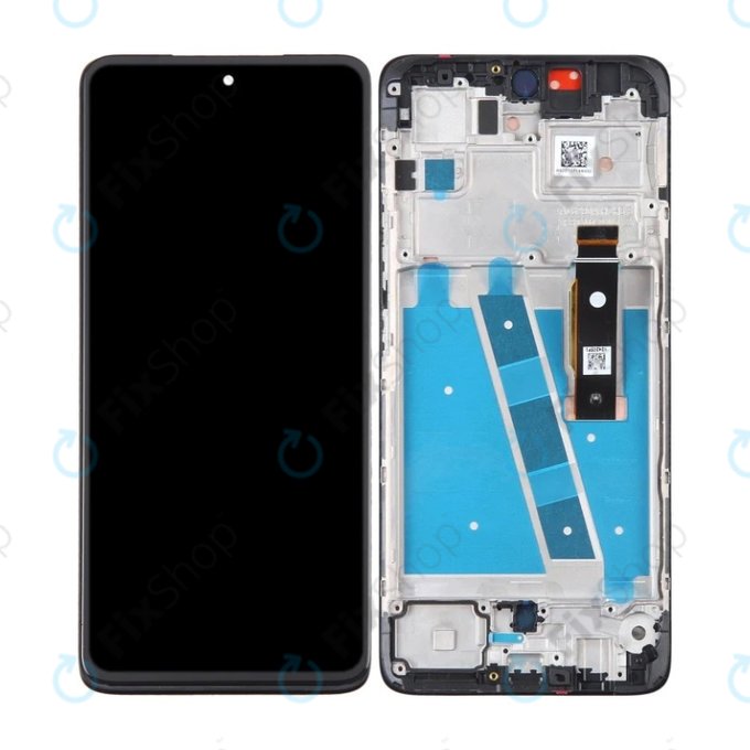 Motorola Moto G72 XT2255 - LCD zaslon + steklo na dotik + okvir (Meteorite Gray) TFT
