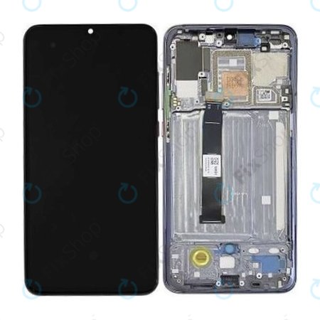 Xiaomi Mi 9 Pro 5G - LCD zaslon + steklo na dotik + okvir (Titanium Black) - 5600030F1X00 Genuine Service Pack