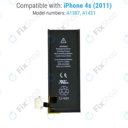 Apple iPhone 4S - Baterija 1430mAh