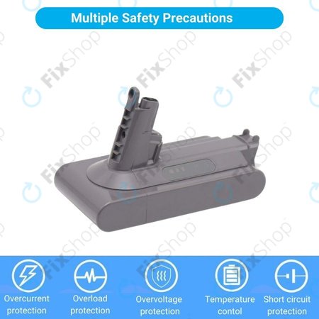 Dyson V10 - Baterija 969352-02, SV12, 206340 Li-Ion 25.2V 3000mAh