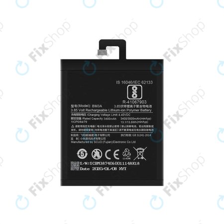 Xiaomi Mi Note 3 - Baterija BM3A 3500mAh