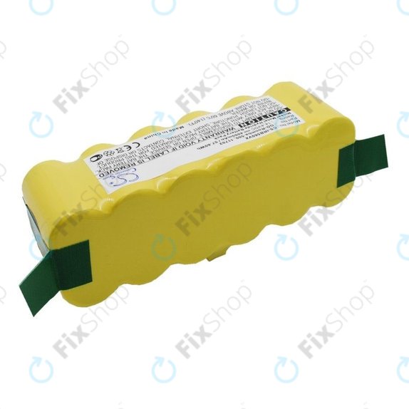 iRobot Roomba 500, 600, 700, 800, 900-series, R3, Scooba 450, Vileda 137173 - Baterija 11702, GD-Roomba-500, VAC-500NMH-33 Ni-MH 14.4V 4000mAh HQ