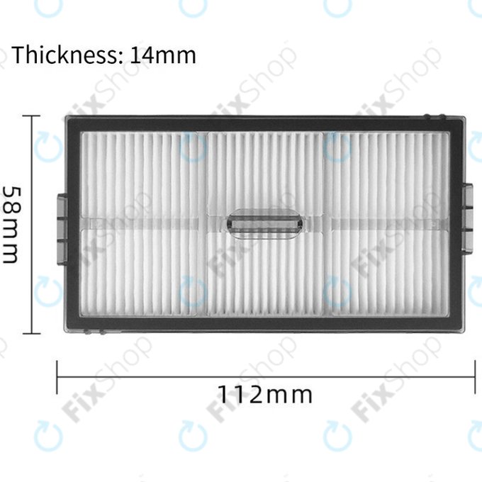 HEPA filter, 2 kos za Roborock Saros 10R