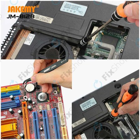 Jakemy JM-8128 - Komplet servisnega orodja za servis elektronike 45 v 1