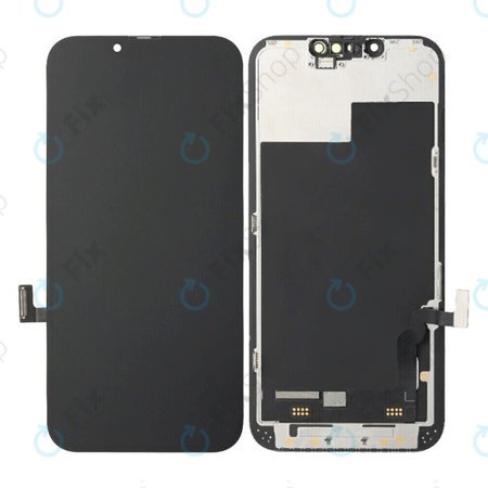 Zaslon Soft OLED za iPhone 13 - Zaslon na dotik + Okvir, DIAGNOSTIC