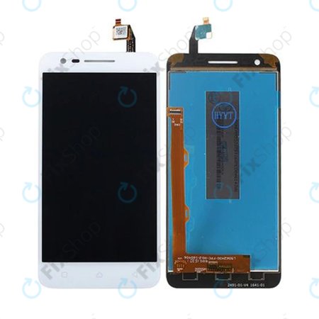 Lenovo C2 K10a40 - LCD zaslon + steklo na dotik (White) TFT