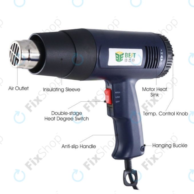 Best BST-8016 - Toplotna pištola (3A)