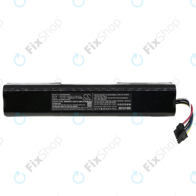 Neato Botvac D3, D4, D5, D6, D7-series - Baterija 945-0225, 205-0011, 205-0013 Li-Ion 14.4V 6800mAh HQ