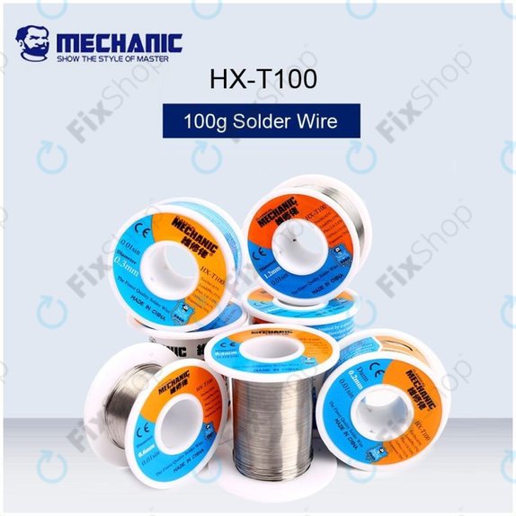 Mechanic HX-T100 - Zgornja spajkalna žica Sn/Pb - 0,5mm