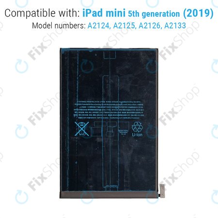 Apple iPad Mini 5 - Baterija 5124mAh