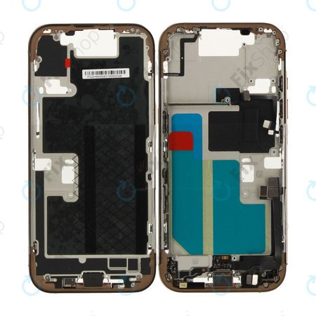 Srednji okvir z baterijo za iPhone 16 Pro | Desert Titanium | ZD076-00691 | Genuine Apple