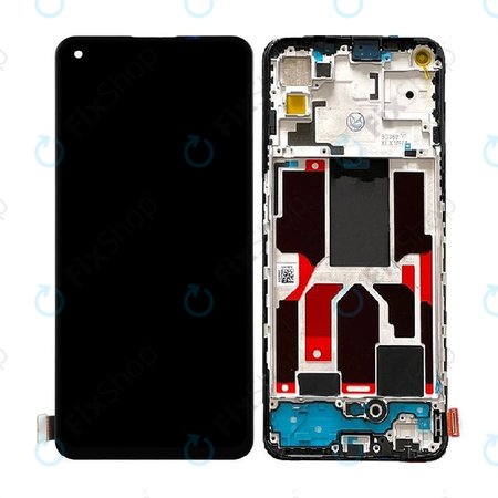 OnePlus Nord CE 5G - LCD zaslon + steklo na dotik + okvir OLED