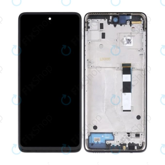 Motorola Moto G 5G XT2113 - LCD zaslon + steklo na dotik + okvir (Volcanic Gray) TFT
