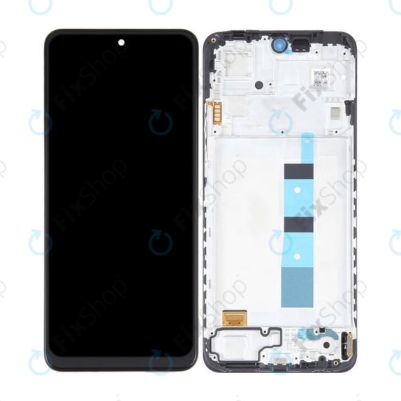 Xiaomi Redmi Note 12 - LCD zaslon + steklo na dotik + okvir (Black) OLED