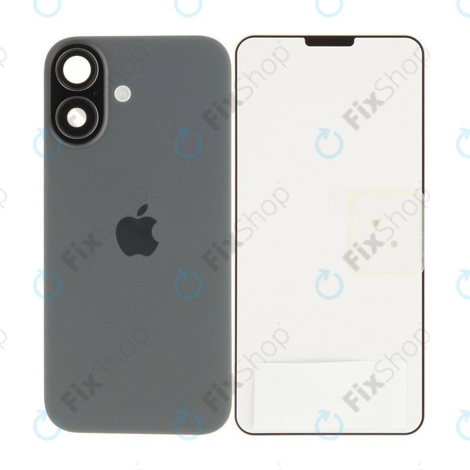 Steklo zadnjega ohišja za iPhone 17 | Black | 661-56057 | Genuine Apple