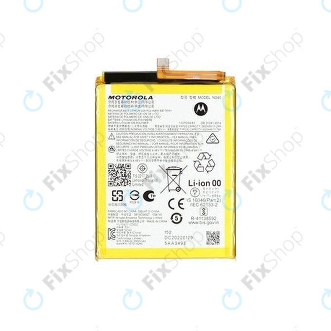 Motorola Edge 30 XT2203 - Baterija ND40 4020mAh - SB18D34507 Genuine Service Pack