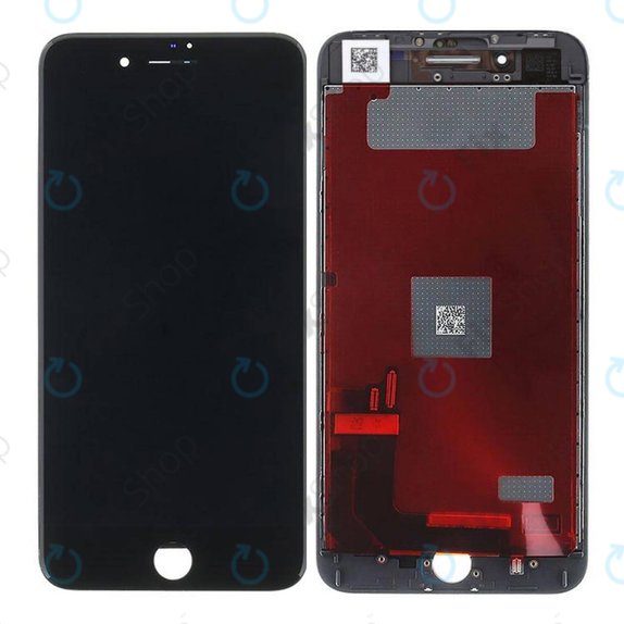 Apple iPhone 8 Plus - LCD zaslon + steklo na dotik + okvir (Black) TFT
