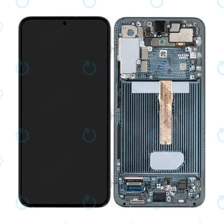 Samsung Galaxy S22 Plus S906B - LCD zaslon + steklo na dotik + okvir (Green) - GH82-27500C, GH82-27501C Genuine Service Pack