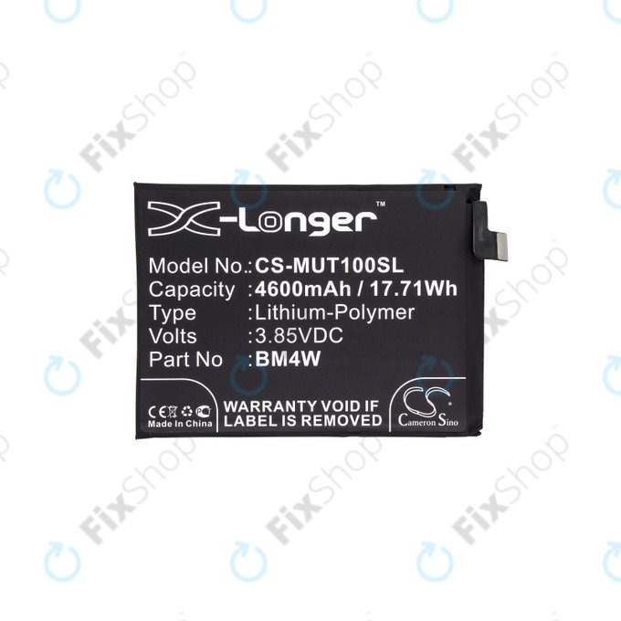 Xiaomi Mi 10T Lite 5G, Redmi Note 9 Pro 5G - Baterija BM4W 4600mAh HQ