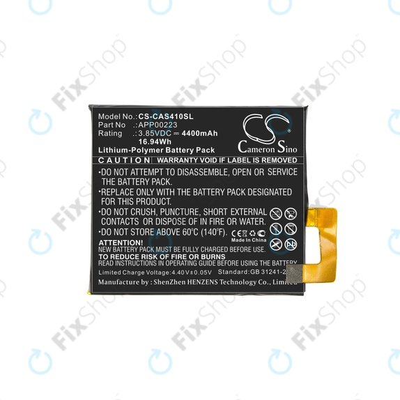 Baterija za Caterpillar CAT S41, 4400mAh, Li-Pol, 3.85 V, APP00223, HQ
