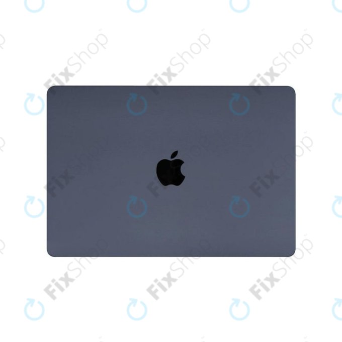 LCD zaslon za MacBook Air 15", A3114 (2024), s sprednjim steklom in pokrovom, Midnight, 661-40262, Genuine Apple
